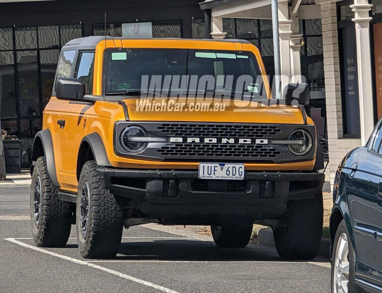 2023 Ford Bronco Spied In Australia Whichcar 01