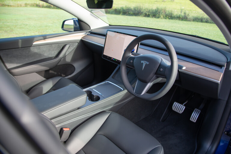2023 Tesla Model Y Performance SUV Blue 39