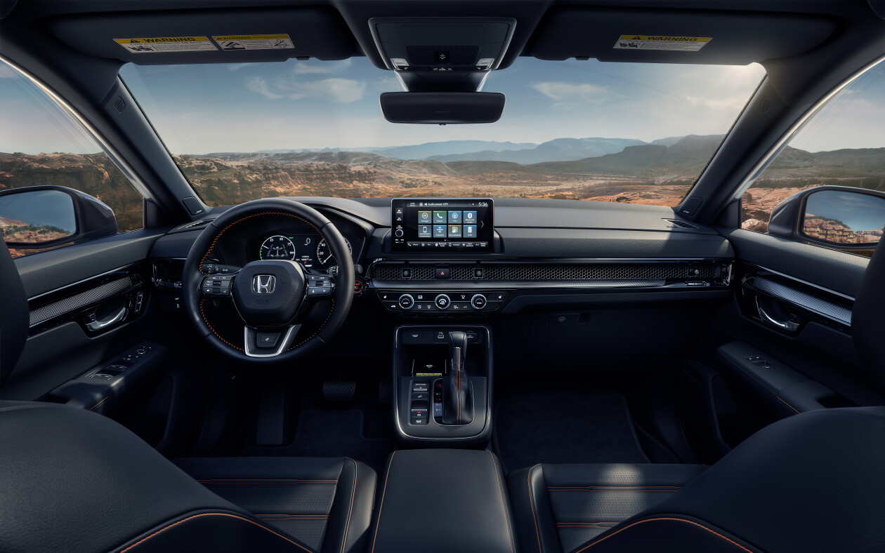 2023 Honda CRV interior teased ahead July 13 full reveal