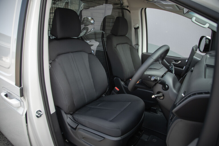 Wheels Reviews 2021 Hyundai Staria Load White Interior Front Seat S Rawlings