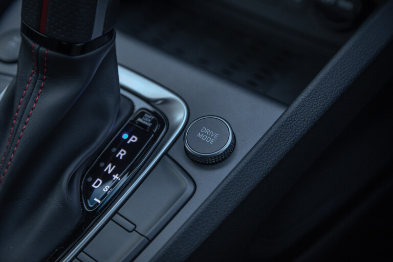 Wheels Reviews 2021 Hyundai Kona N Line Drive Mode Dial