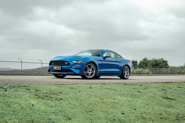 Motor Reviews 2021 Ford Mustang 23 HP Front Quarter Static