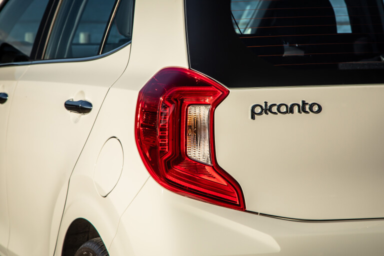 Which Car Car Reviews 2021 Kia Picanto GT Rear Badge
