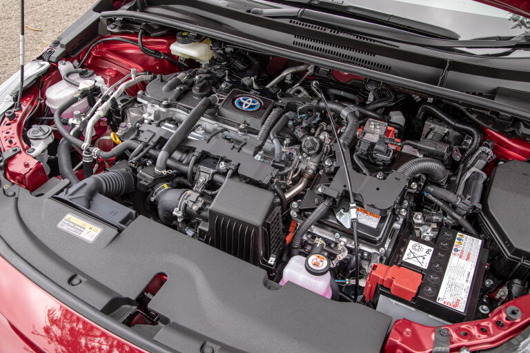 2023 Toyota Corolla Sedan Hybrid Red Sam Rawlings 27