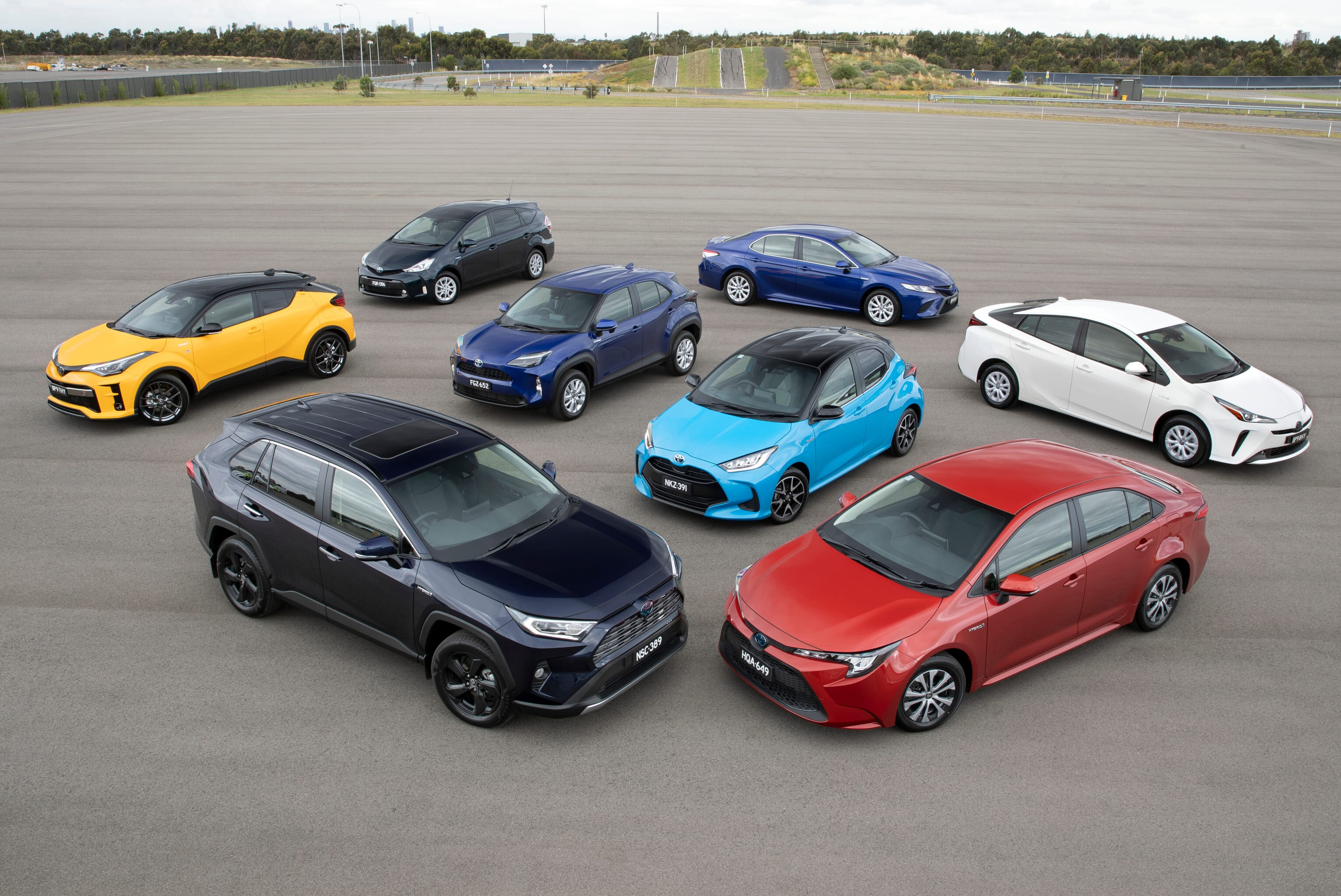Toyota Hybrid Range 2021 Australia