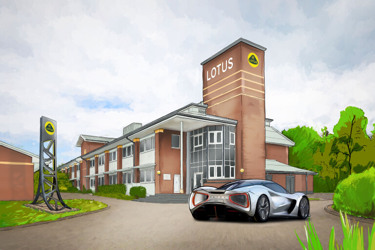 Motor Features Artist S Impression Of New Lotus Advanced Technology Centre 2