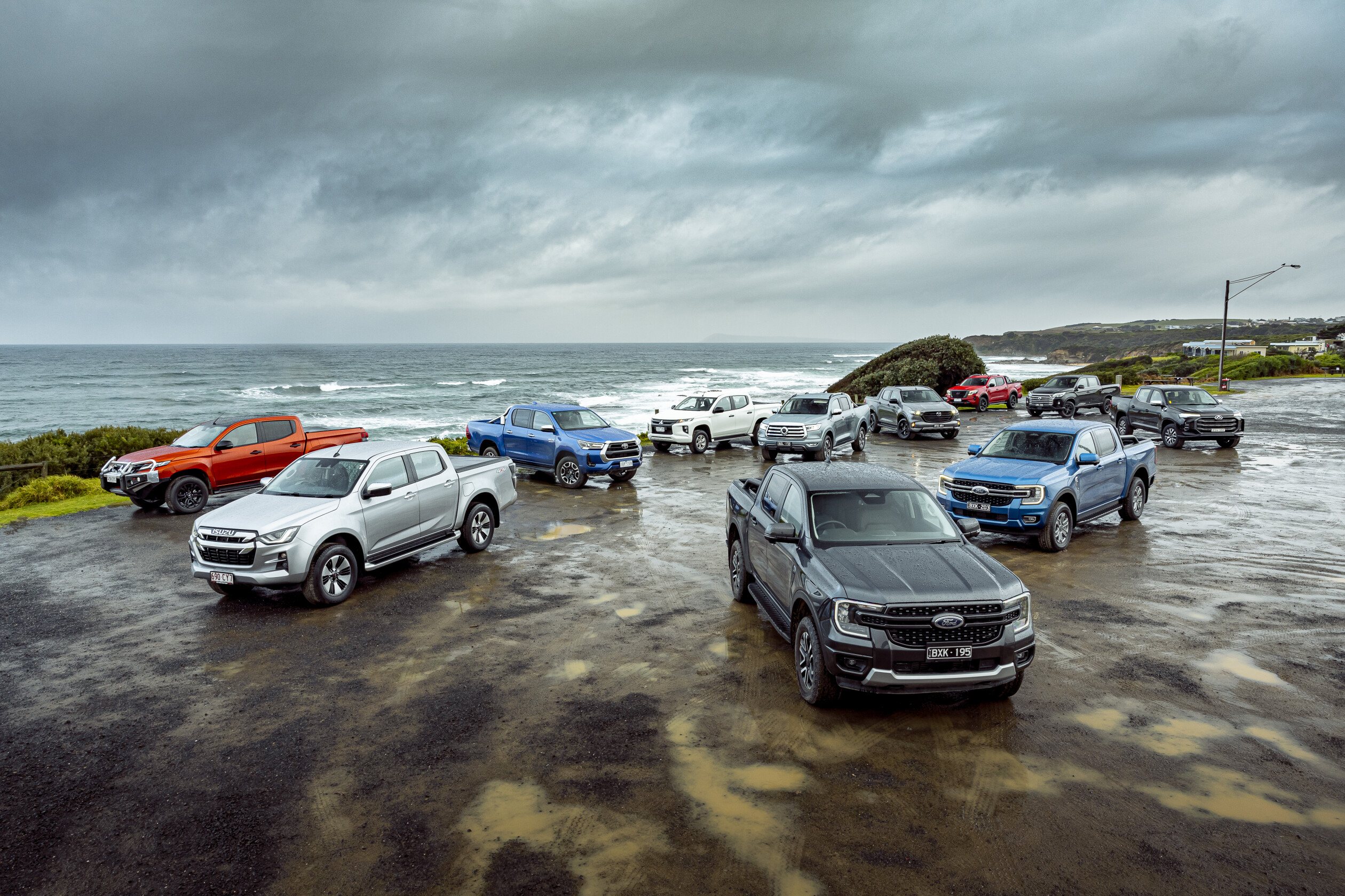 Ford's Ranger wins gold & silver medals in the Aussie mass duel