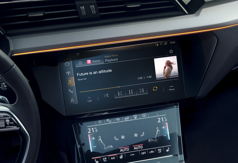 Audi E Tron RS GT Apple Music 2
