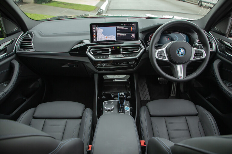 Wheels Reviews 2022 BMW I X 3 Australia Interior Dashboard S Rawlings
