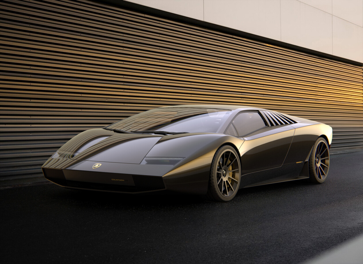 Modern Lamborghini Countach rendered by ARC Design