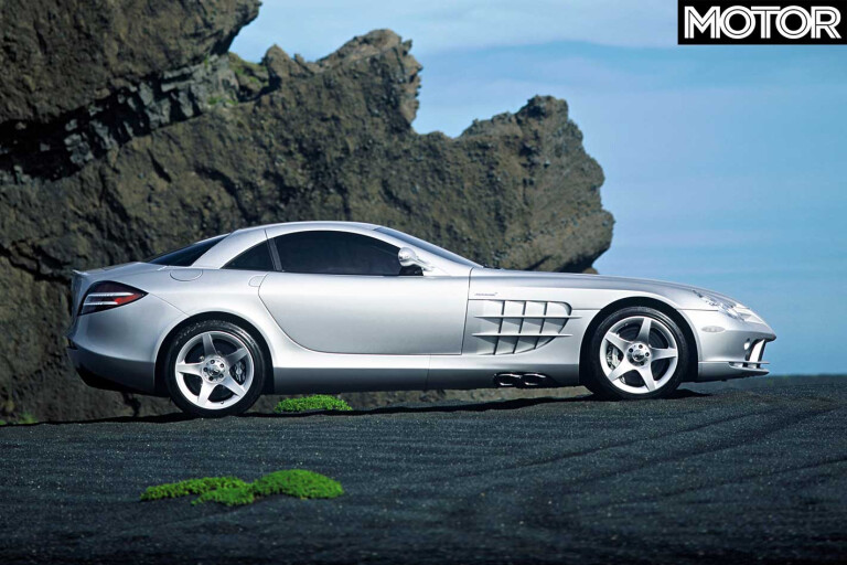 2004 Mercedes Benz SLR Mc Laren Profile Shape Jpg