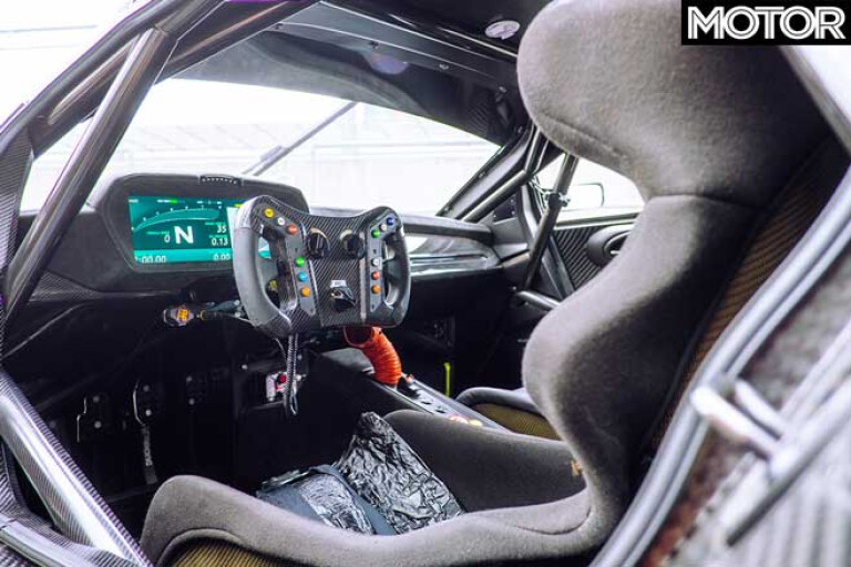 2019 Brabham BT62 interior cockpit