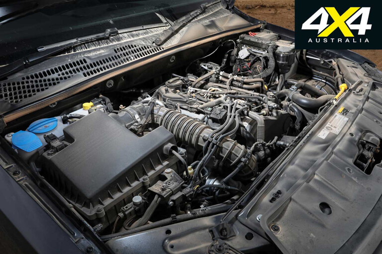 Outback Comparison Volkswagen Amarok Core Plus Engine Jpg