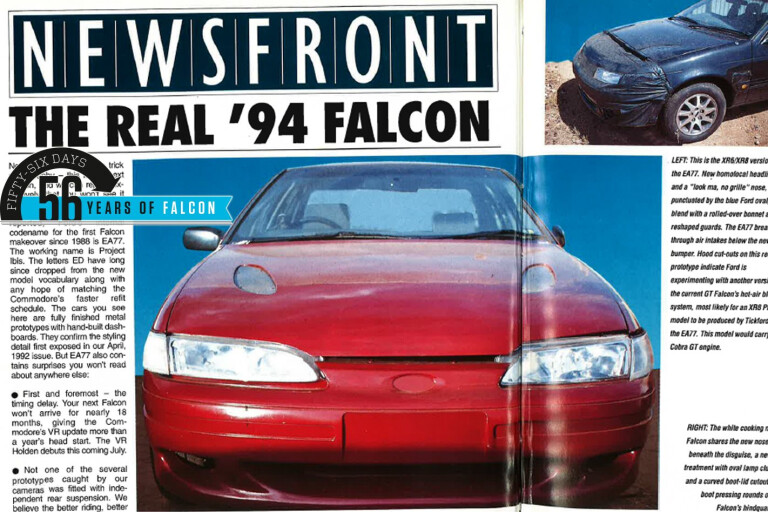1994 Ford Falcon reveal