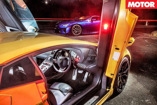 Lamborghini Aventador scisor doors