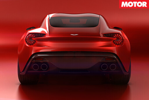 Aston Martin Vanquish Zagato Concept rear
