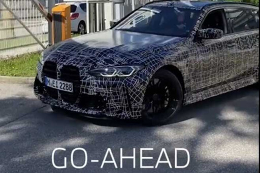 2022 BMW M3 Touring spied leaving BMW factory.