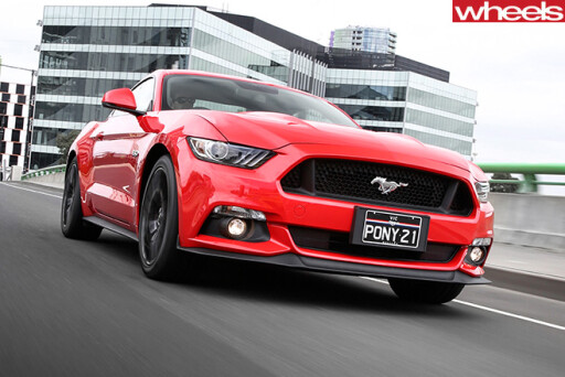 Ford -Mustang -front