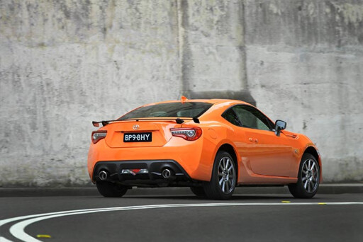 Limited edition Toyota 86 rear