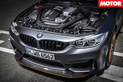 2017 BMW M4 GTS engine