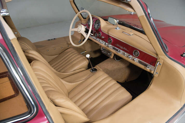 1954 Mercedes-Benz 300 SL interior