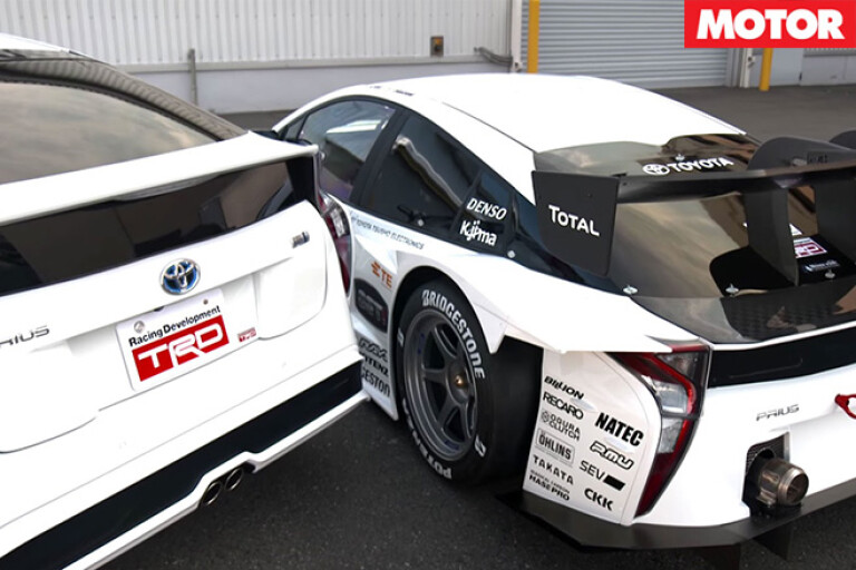 Toyota -Prius -racer -gets -V8-power -2