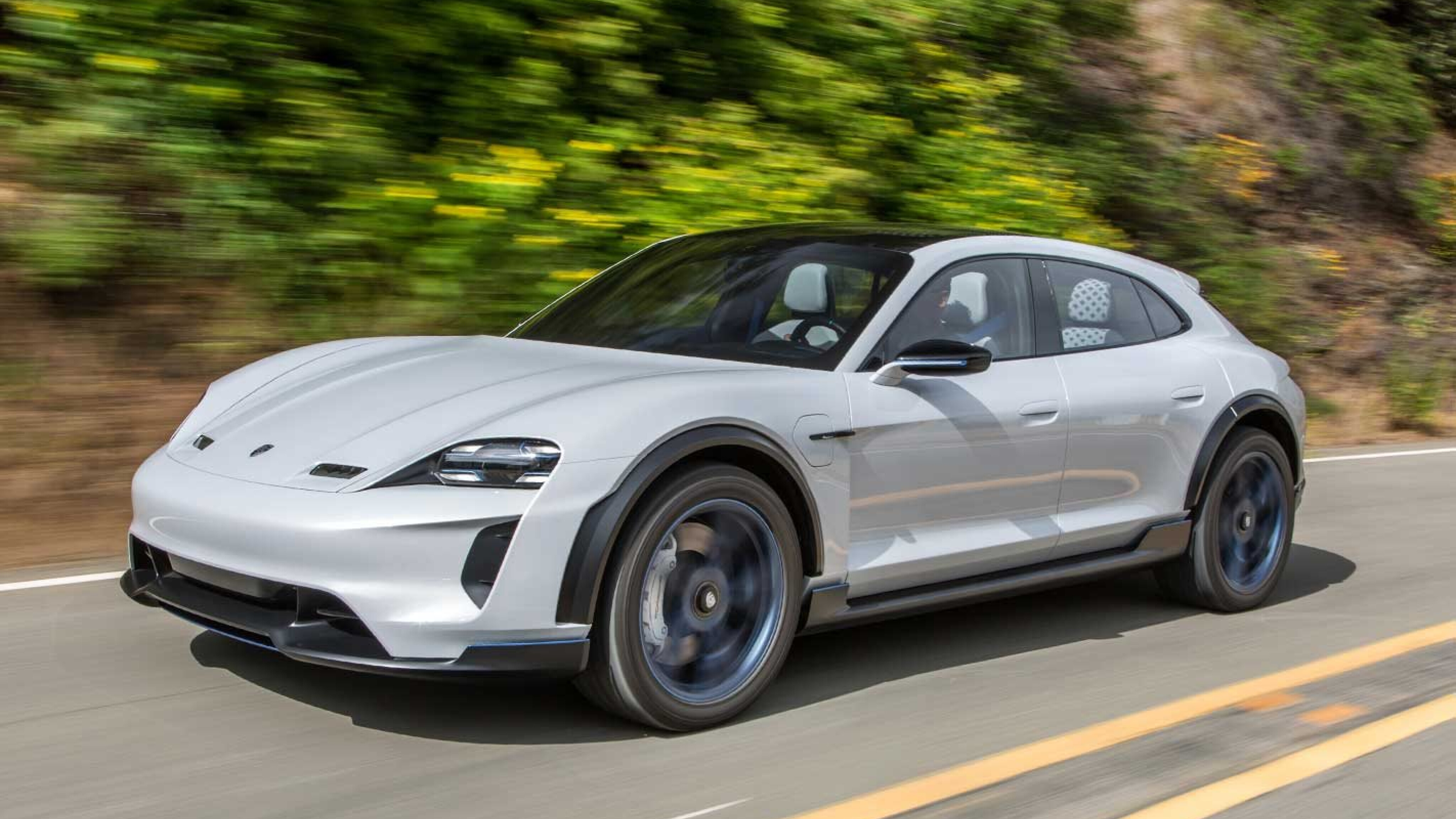 We got behind the wheel of the Porsche Mission X, and it's even
