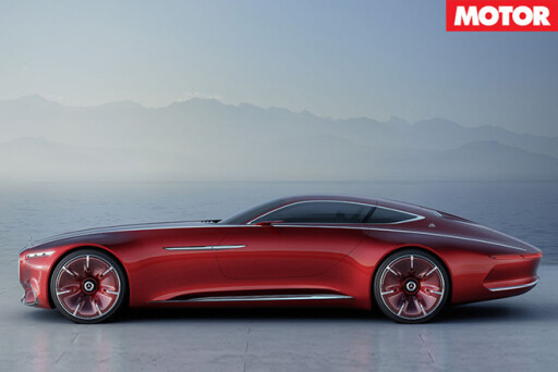 Mercedes Maybach Vision 6 side