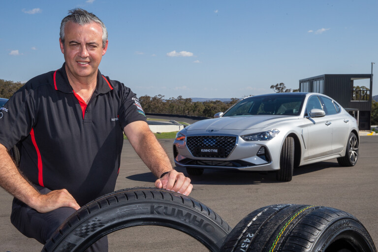 David Basha Kumho Tyres Australia