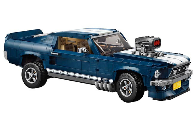 Lego Ford Mustang GT hot rod