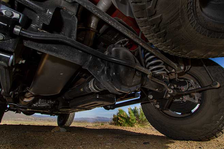 Jeep Gladiator Mojave suspension
