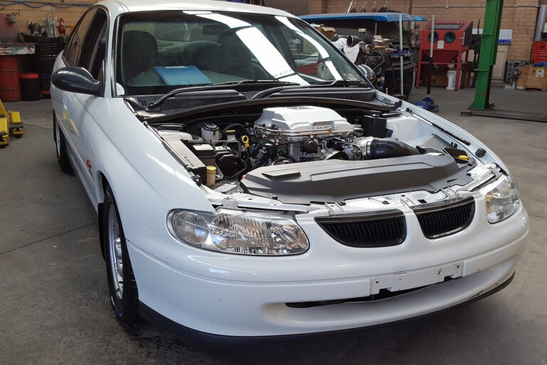 Holden executive cop LS1 fitted for new parts
