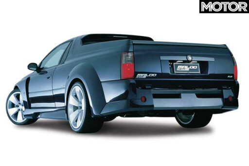 2001 HRT Edition Maloo concept rear