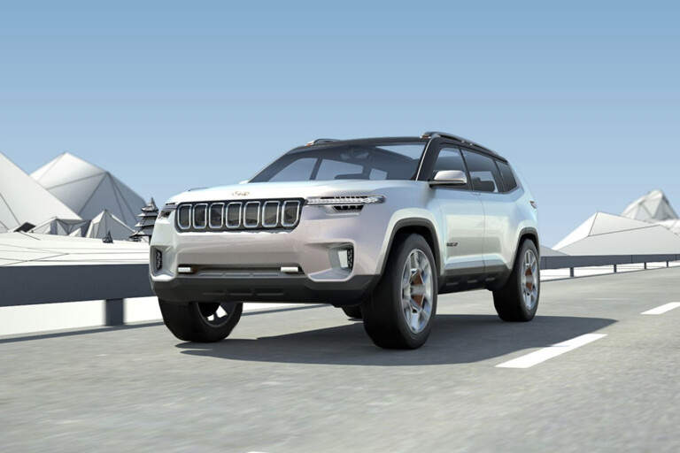 Shanghai Motor Show: Jeep Yuntu concept shines light on seven-seat future