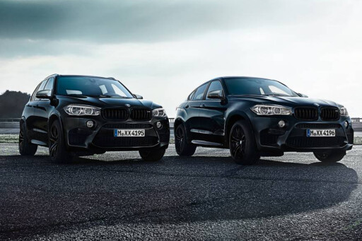 BMW X5 M and X6 M Black Fire Editions exterior
