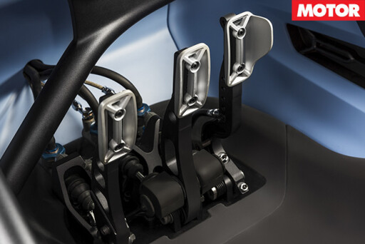 RN30 concept car pedals