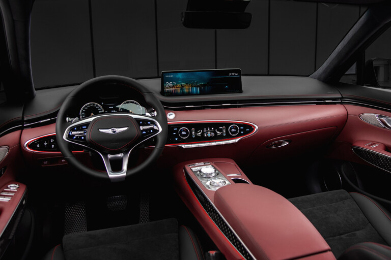 2021 Genesis GV70 interior