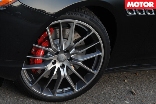Maserati quattroporte GTS wheel