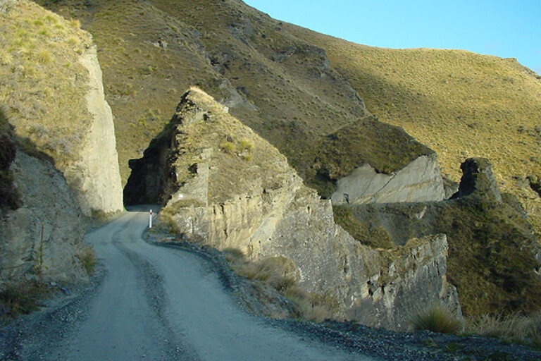 Skippers Canyon Road, New Zealand