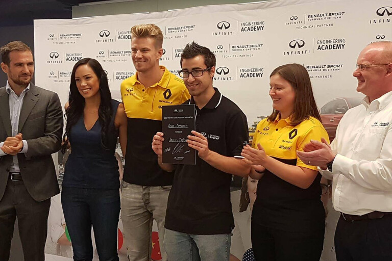 Young Aussie wins Infiniti Engineering Academy position