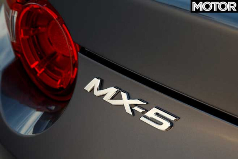 2019 Mazda MX-5 GT rear badge