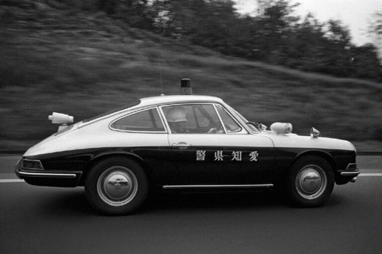 Porsche 912 police