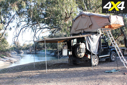 Camping -on -the -darling -river