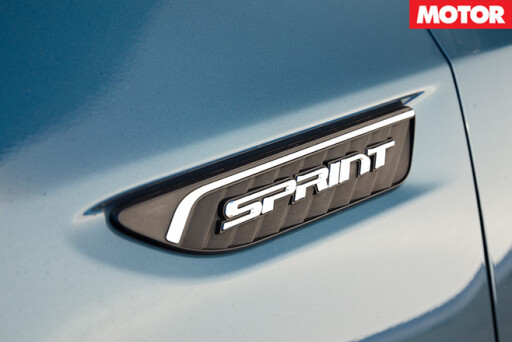 Ford falcon xr6 sprint badge