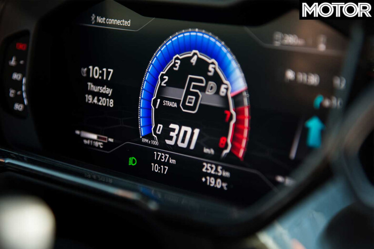 2018 Lamborghini Urus Speedometer Jpg