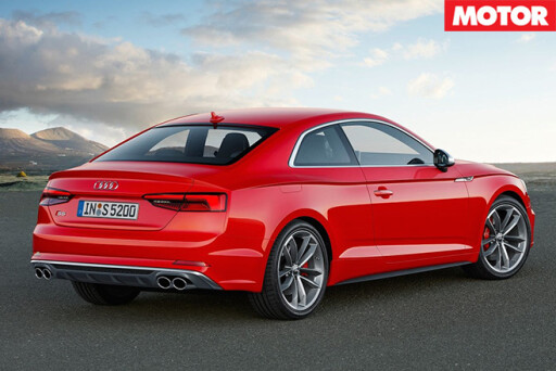 Audi s5 rear