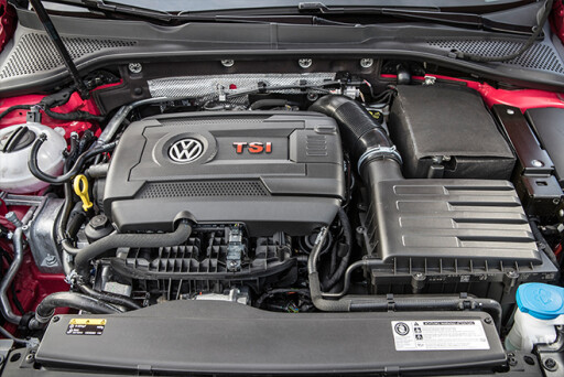 Volkswagen Golf GTI 7.5 TSI engine