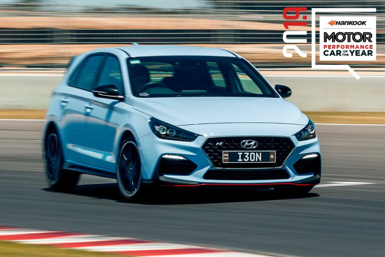 Performance Car of the Year 2019 5th place Hyundai i30 N