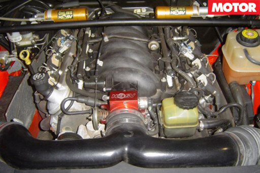 Holden Monaro HRT 427 engine