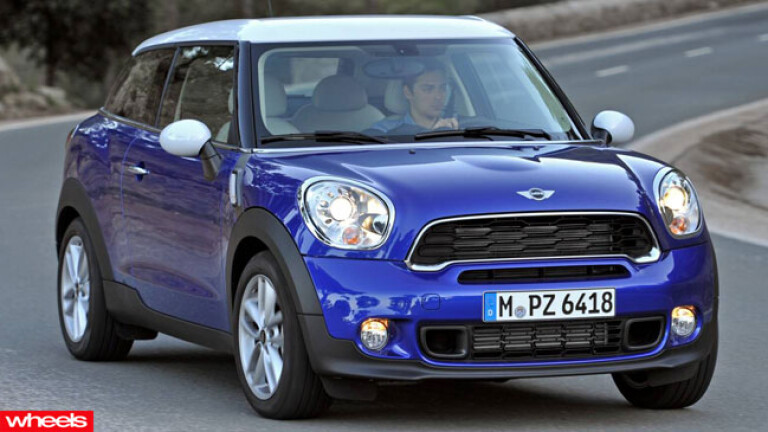 Review: Mini PAceman, brisbane, countryman, why, confused, Wheels magazine, new, fast